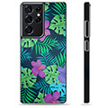 Samsung Galaxy S21 Ultra 5G Skyddsskal - Tropiska Blommor