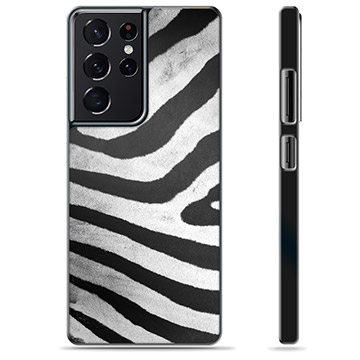 Samsung Galaxy S21 Ultra 5G Skyddsskal - Zebra