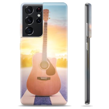 Samsung Galaxy S21 Ultra 5G TPU-Skal - Gitarr