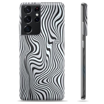 Samsung Galaxy S21 Ultra 5G TPU-Skal - Fascinerande Zebra