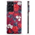 Samsung Galaxy S21 Ultra 5G TPU-Skal - Vintage Blommor