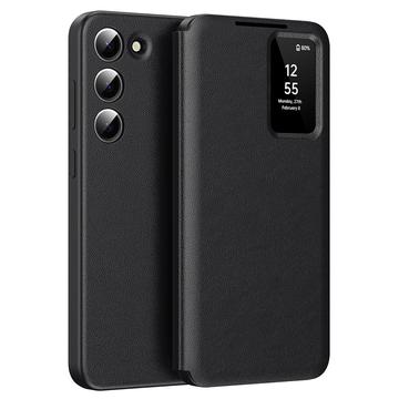 Samsung Galaxy S22 5G Smart Clear View Flip Skal med kortplats