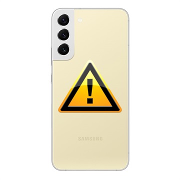 Samsung Galaxy S22+ 5G Bak Skal Reparation - Cream