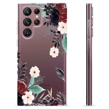 Samsung Galaxy S22 Ultra 5G TPU-Skal - Höstblommor