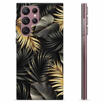 Samsung Galaxy S22 Ultra 5G TPU-Skal - Gyllene Löv