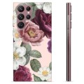 Samsung Galaxy S22 Ultra 5G TPU-Skal - Romantiska Blommor