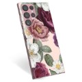 Samsung Galaxy S22 Ultra 5G TPU-Skal - Romantiska Blommor