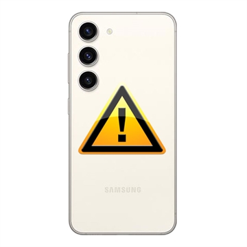 Samsung Galaxy S23 5G Bak Skal Reparation - Kräm