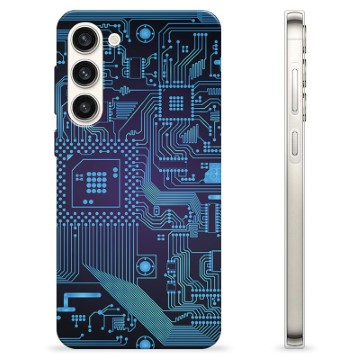 Samsung Galaxy S23+ 5G TPU-Skal - Kretskort