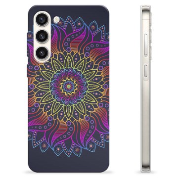 Samsung Galaxy S23+ 5G TPU-Skal - Färgrik Mandala