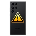 Samsung Galaxy S23 Ultra 5G Bak Skal Reparation - Svart