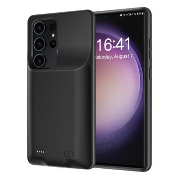 Samsung Galaxy S23 Ultra Backup Batteriskal - 10000mAh - Svart