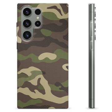 Samsung Galaxy S23 Ultra 5G TPU-Skal - Kamouflage