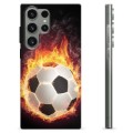 Samsung Galaxy S23 Ultra 5G TPU-Skal - Fotbollsflamma
