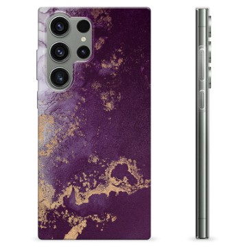 Samsung Galaxy S23 Ultra 5G TPU-Skal - Gyllene Plommon