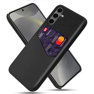 Samsung Galaxy S24 FE KSQ Skal med Korthållare - Svart