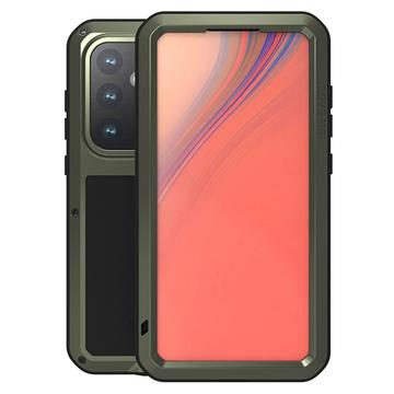 Samsung Galaxy S24 FE Love Mei Powerful Hybridskal - Grön