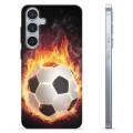 Samsung Galaxy S24+ TPU-Skal - Fotbollsflamma