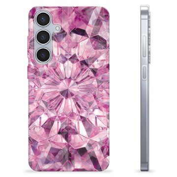 Samsung Galaxy S24+ TPU-Skal - Rosa Kristall
