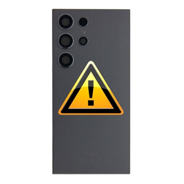 Samsung Galaxy S24 Ultra Bak Skal Reparation - Svart