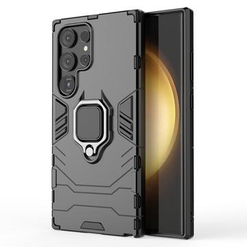 Samsung Galaxy S24 Ultra Hybridskal med Ringhållare