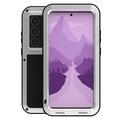 Samsung Galaxy S24 Ultra Love Mei Powerful Hybridskal - Silver