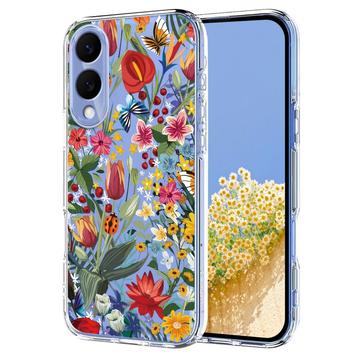 Samsung Galaxy S25 Edge Blommigt TPU-skal - Liljor