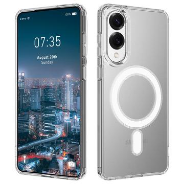 Samsung Galaxy S25 Edge Hybrid Skal - MagSafe-kompatibelt - Genomskinlig