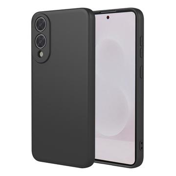 Samsung Galaxy S25 Edge Stötsäkert silikonskal - Svart