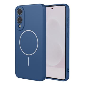 Samsung Galaxy S25 Edge Silikonskal - MagSafe-kompatibelt - Blå