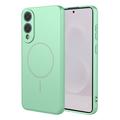 Samsung Galaxy S25 Edge Silikonskal - MagSafe-kompatibelt - Matcha grön