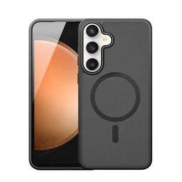 Samsung Galaxy S25 FE Dux Ducis Yind Hybridskal - MagSafe-kompatibelt - Svart