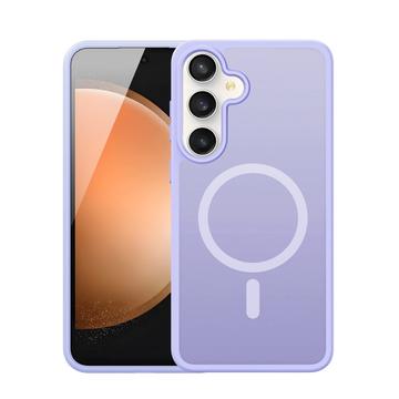 Samsung Galaxy S25 FE Dux Ducis Yind Hybridskal - MagSafe-kompatibelt - Ljuslila