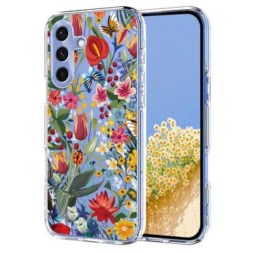 Samsung Galaxy S25 FE Blommigt TPU-skal - Liljor