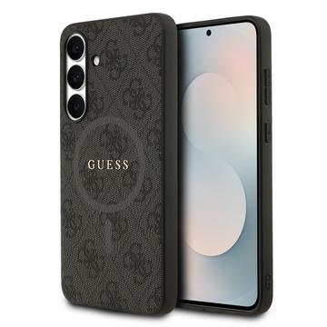 Samsung Galaxy S25 FE Guess 4G färgat ring skal - MagSafe-kompatibelt - Svart