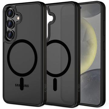 Samsung Galaxy S25 FE Tech-Protect Magmat Skal - MagSafe-kompatibelt - Mattsvart