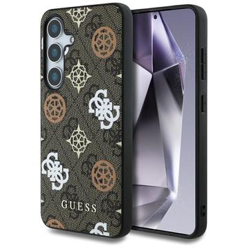 Samsung Galaxy S25 Guess 4G Printed Colored Peony Pattern MagSafe Skal