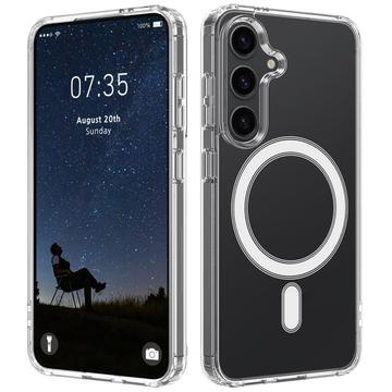 Samsung Galaxy S25 Hybrid Skal - MagSafe-kompatibelt - Genomskinlig