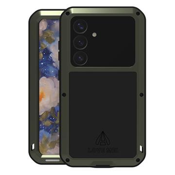 Samsung Galaxy S25 Love Mei Powerful Hybridskal - Grön