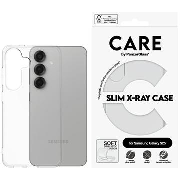 Samsung Galaxy S25 PanzerGlass Care Fashion Slim X-Ray Skal - Genomskinlig