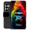 Samsung Galaxy S25+ Premium Plånboksfodral - Gorilla