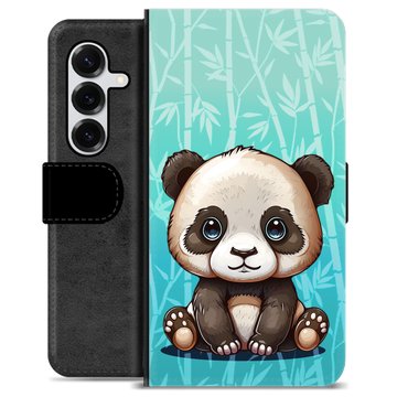 Samsung Galaxy S25+ Premium Plånboksfodral - Panda