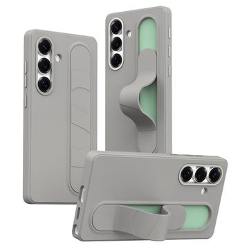 Samsung Galaxy S25/S24 Smart Hybridskal med stående grepp - Titangrå