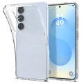 Samsung Galaxy S25 Spigen Liquid Crystal Glitter Skal - Genomskinlig