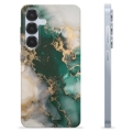 Samsung Galaxy S25 TPU-Skal - Jade Marmor