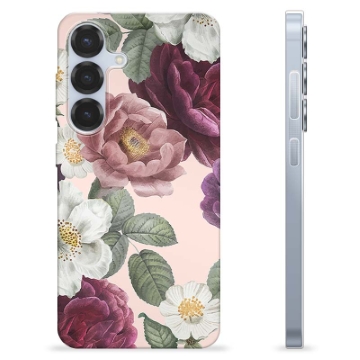 Samsung Galaxy S25 TPU-Skal - Romantiska Blommor