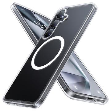 Samsung Galaxy S25 Torras X-Shock MagSafe TPU-Skal - Genomskinlig