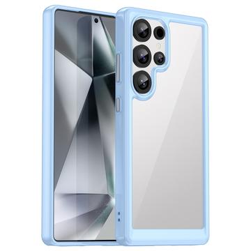 Samsung Galaxy S25 Ultra Anti-Shock Hybrid Skal - Blå