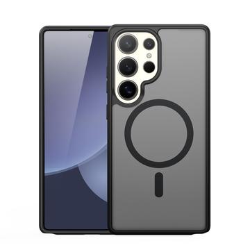 Samsung Galaxy S25 Ultra Dux Ducis Yind Hybridskal - MagSafe-kompatibelt - Svart