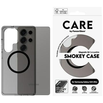 Samsung Galaxy S25 Ultra PanzerGlass Care Smokey Urban Combat Skal - MagSafe-kompatibelt - Transparent svart